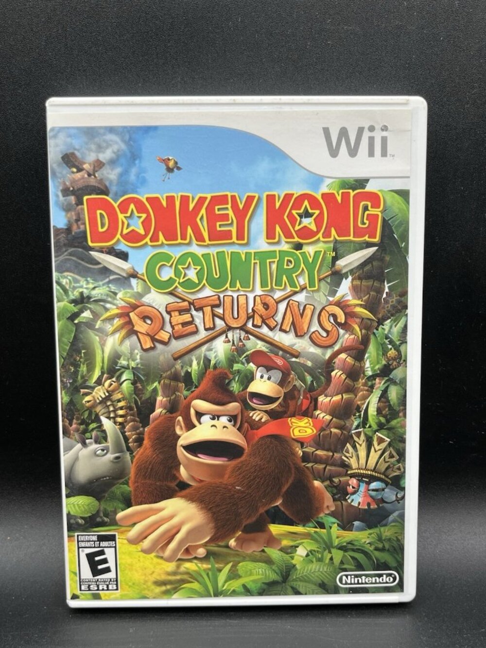 Nintendo Donkey Kong Country Returns (Nintendo Wii, 2010) Complete In Box ✅